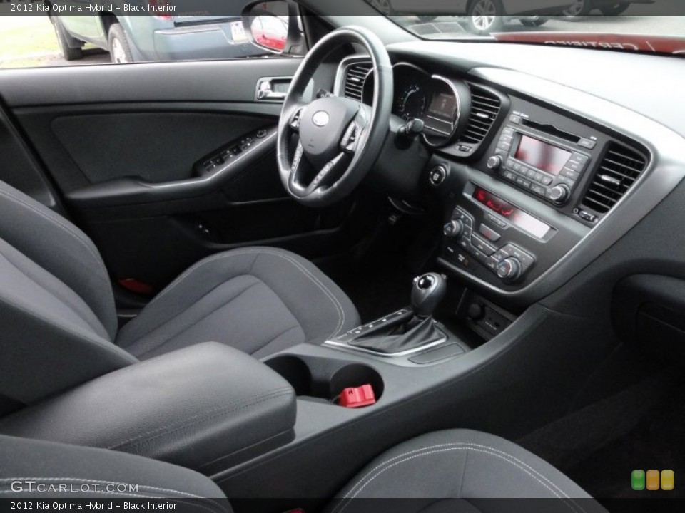Black Interior Photo for the 2012 Kia Optima Hybrid #71875800