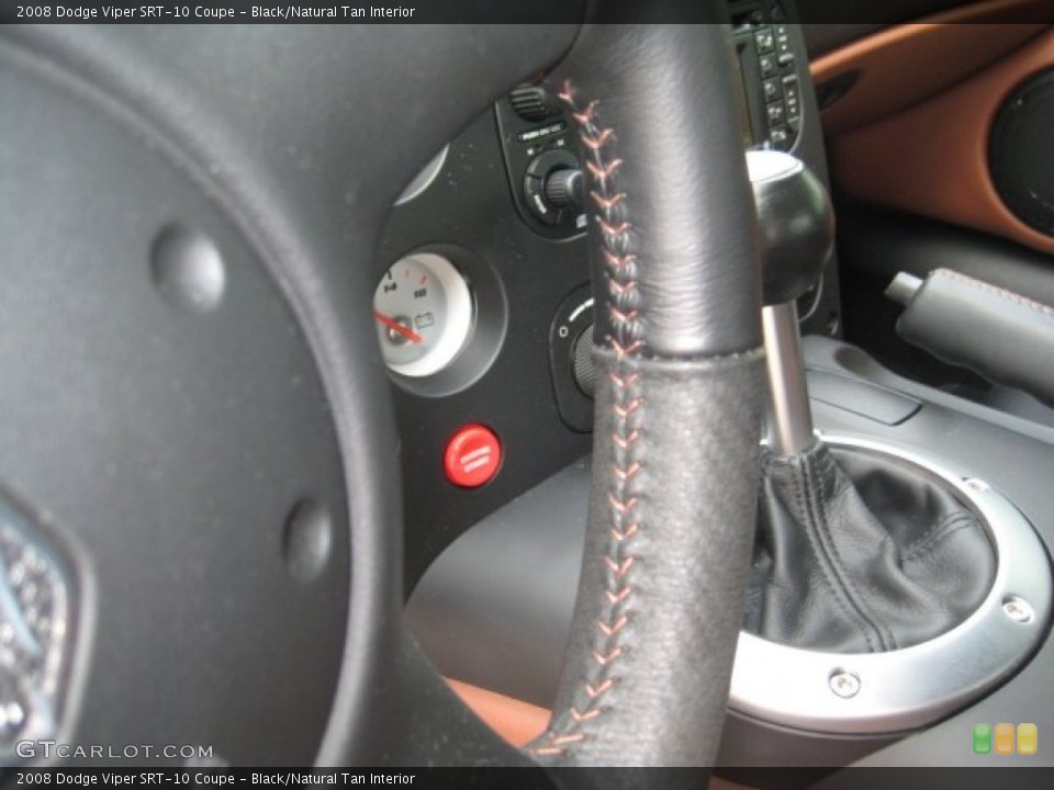 Black/Natural Tan Interior Transmission for the 2008 Dodge Viper SRT-10 Coupe #71881188