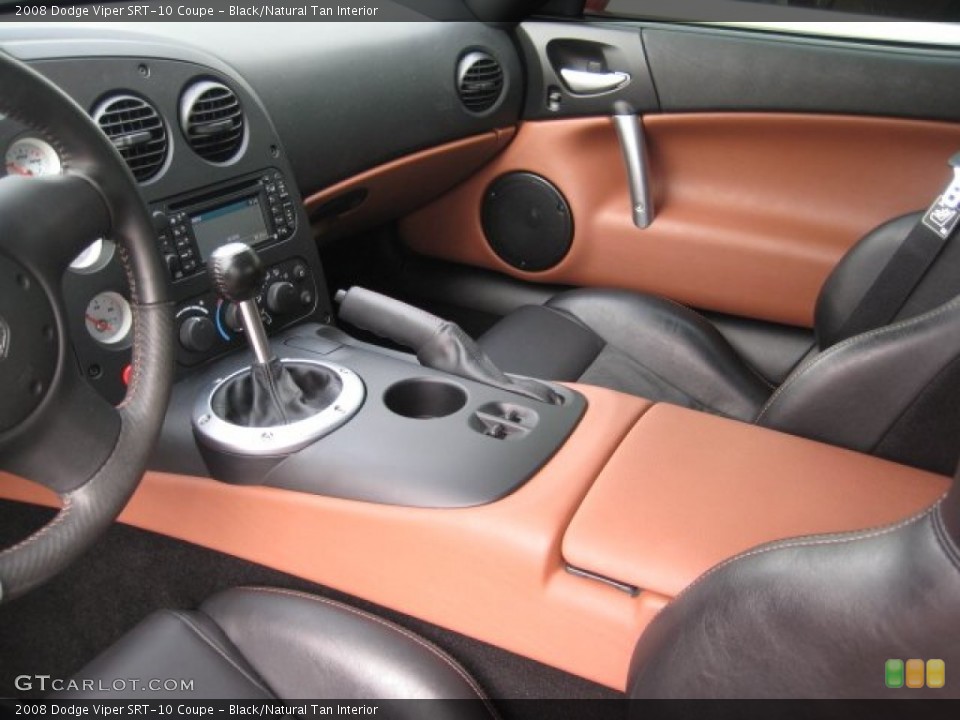 Black/Natural Tan Interior Transmission for the 2008 Dodge Viper SRT-10 Coupe #71881200