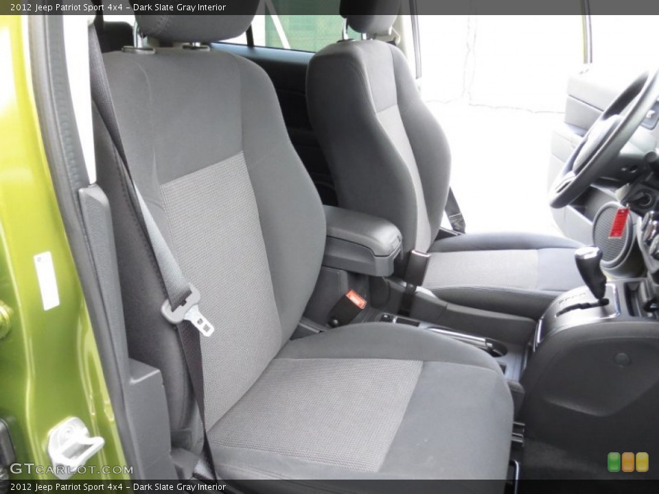 Dark Slate Gray Interior Photo for the 2012 Jeep Patriot Sport 4x4 #71883261