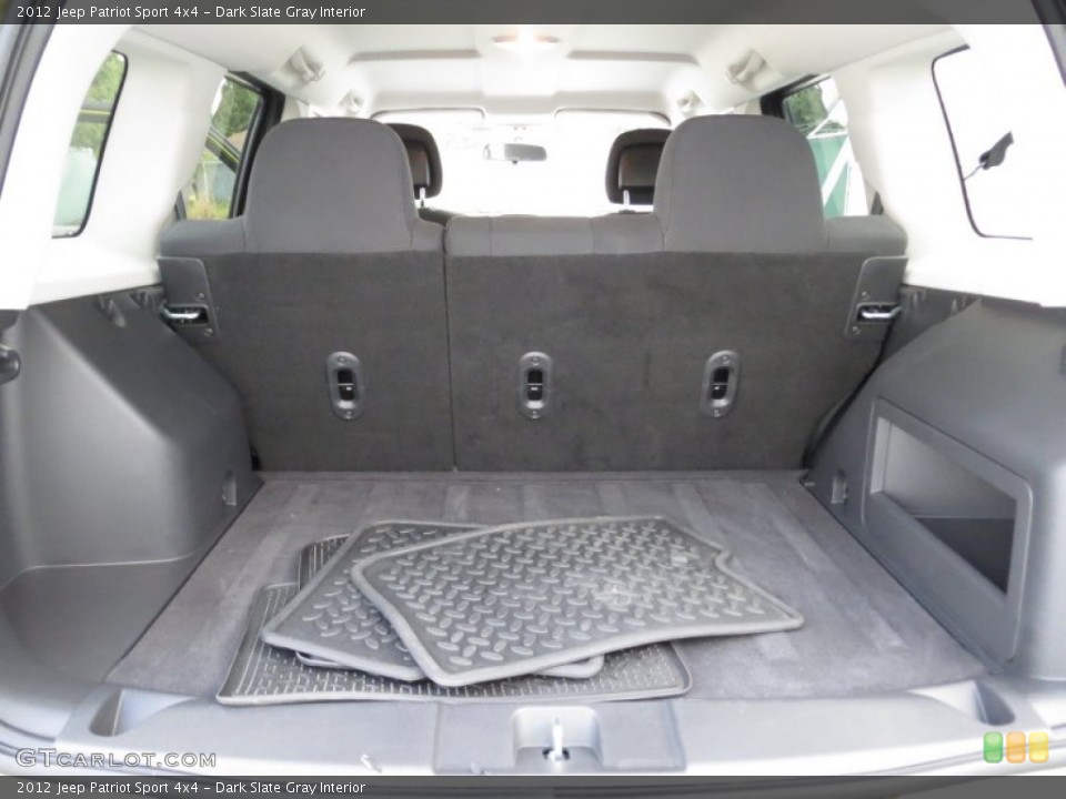 Dark Slate Gray Interior Trunk for the 2012 Jeep Patriot Sport 4x4 #71883332