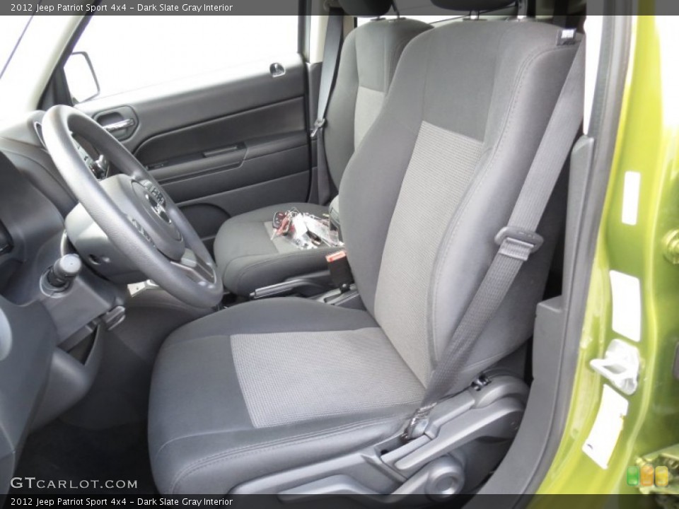 Dark Slate Gray Interior Photo for the 2012 Jeep Patriot Sport 4x4 #71883426
