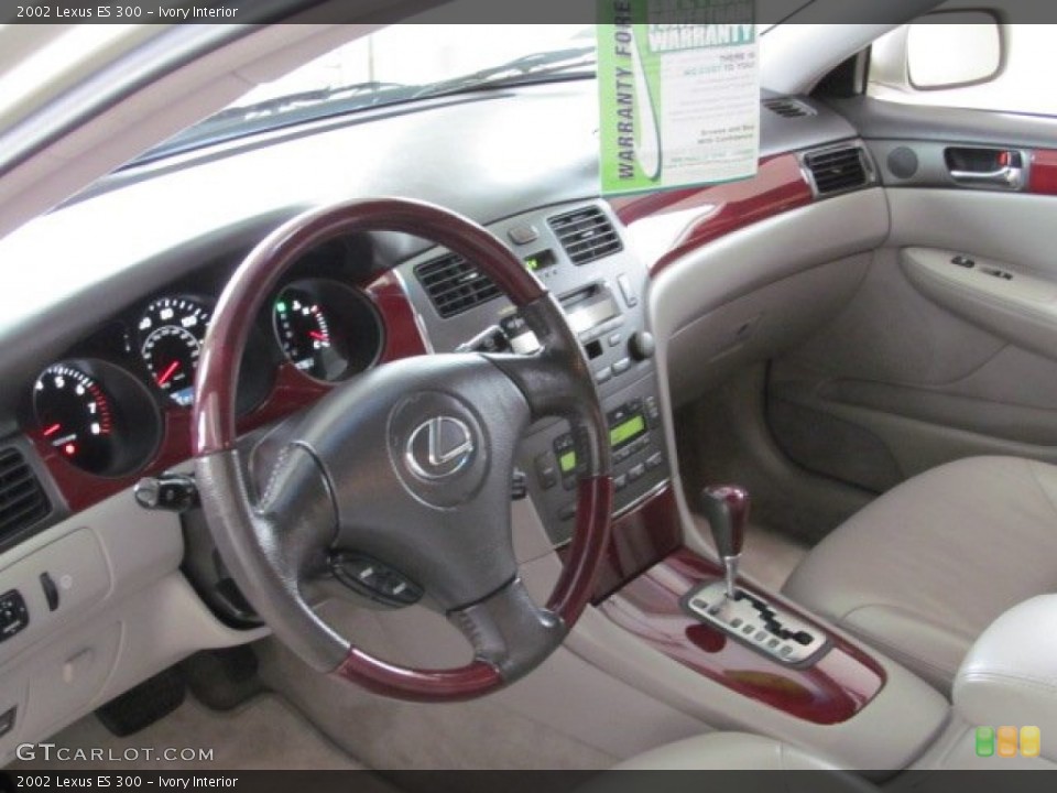 Ivory 2002 Lexus ES Interiors
