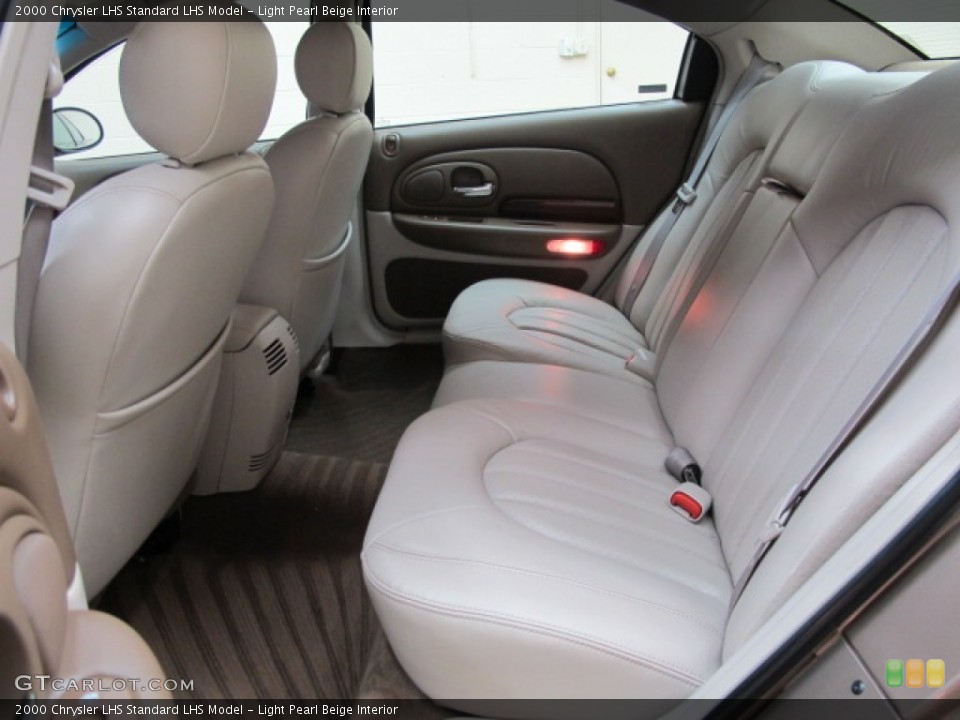 Light Pearl Beige Interior Rear Seat for the 2000 Chrysler LHS  #71891445