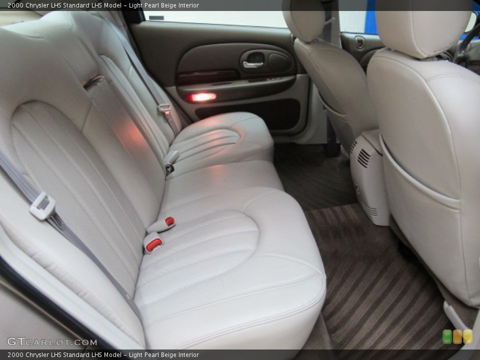 Light Pearl Beige Interior Rear Seat for the 2000 Chrysler LHS  #71891487