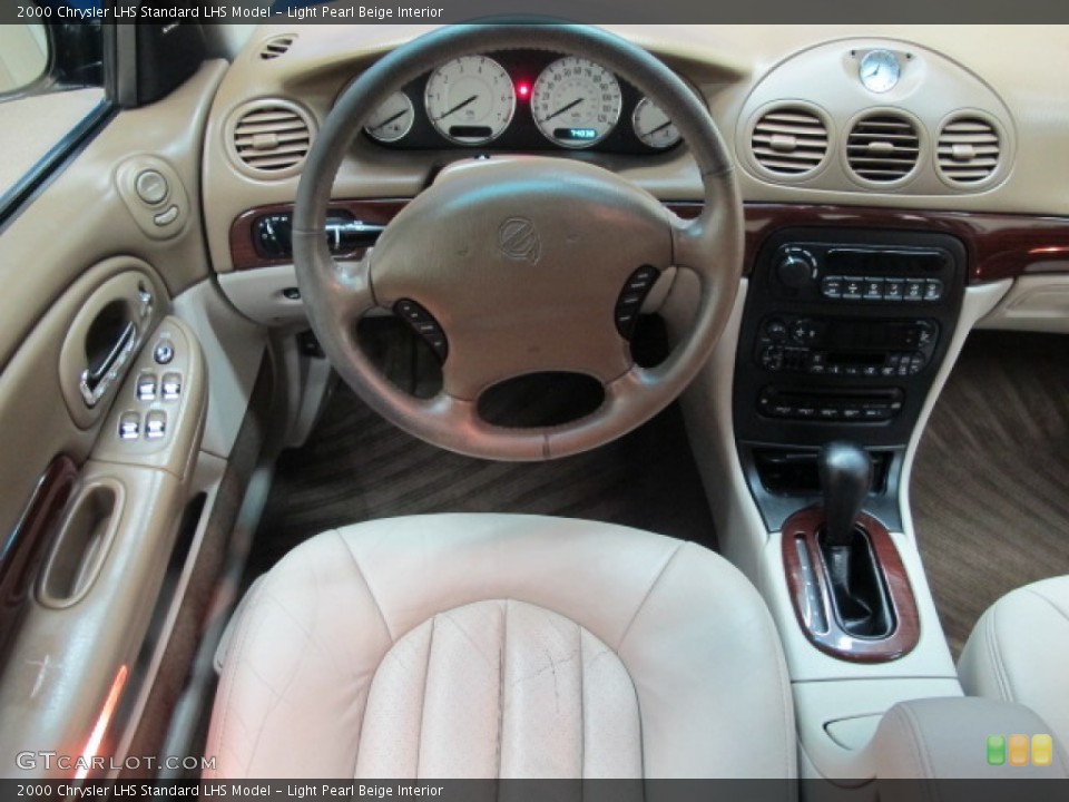 Light Pearl Beige Interior Dashboard for the 2000 Chrysler LHS  #71891583