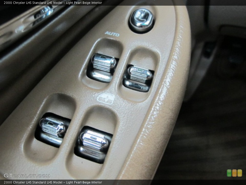 Light Pearl Beige Interior Controls for the 2000 Chrysler LHS  #71891916