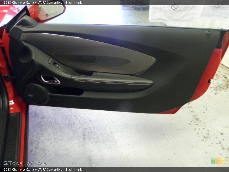 Black Interior Door Panel for the 2013 Chevrolet Camaro LT/RS Convertible #71894907