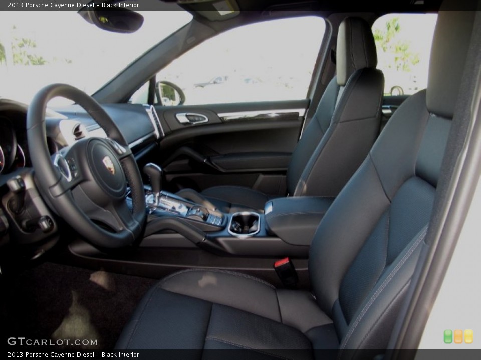 Black Interior Photo for the 2013 Porsche Cayenne Diesel #71896690
