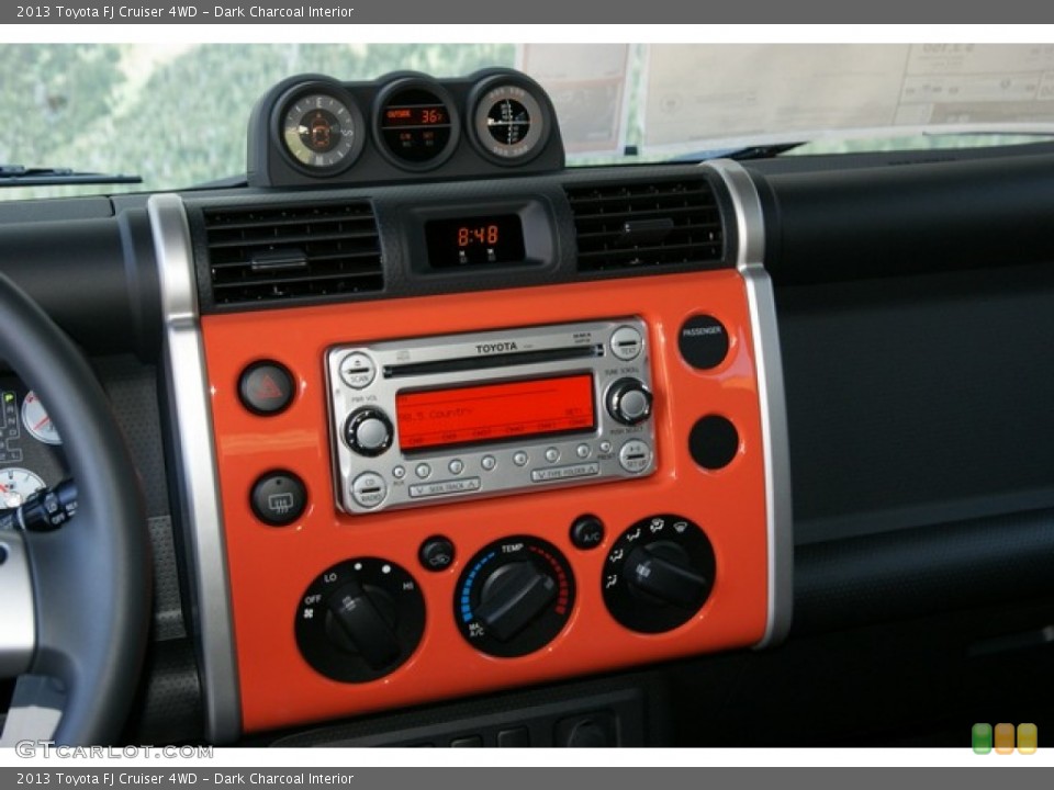 Dark Charcoal Interior Controls for the 2013 Toyota FJ Cruiser 4WD #71896773