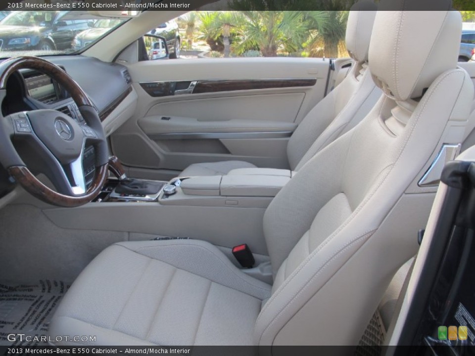 Almond/Mocha Interior Photo for the 2013 Mercedes-Benz E 550 Cabriolet #71897019