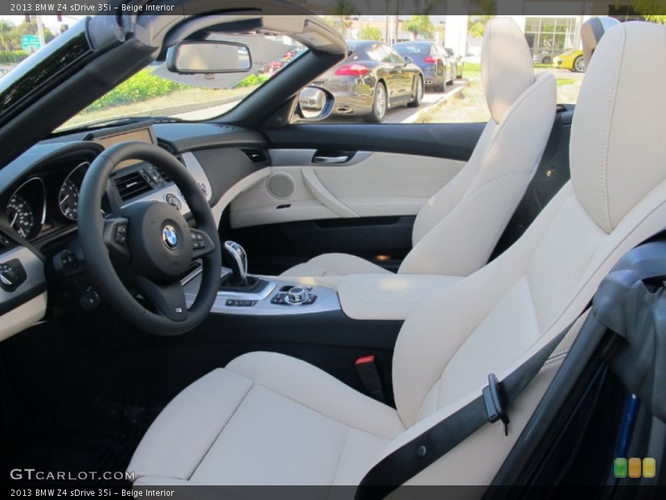 Beige Interior Photo for the 2013 BMW Z4 sDrive 35i #71897654