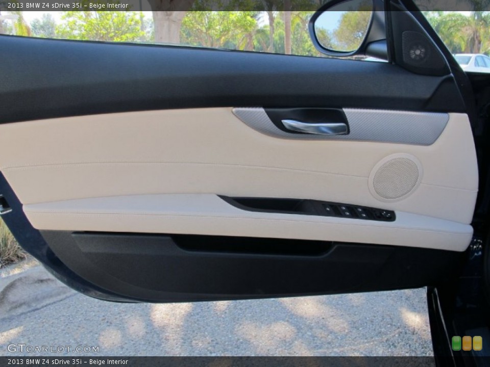 Beige Interior Door Panel for the 2013 BMW Z4 sDrive 35i #71897700