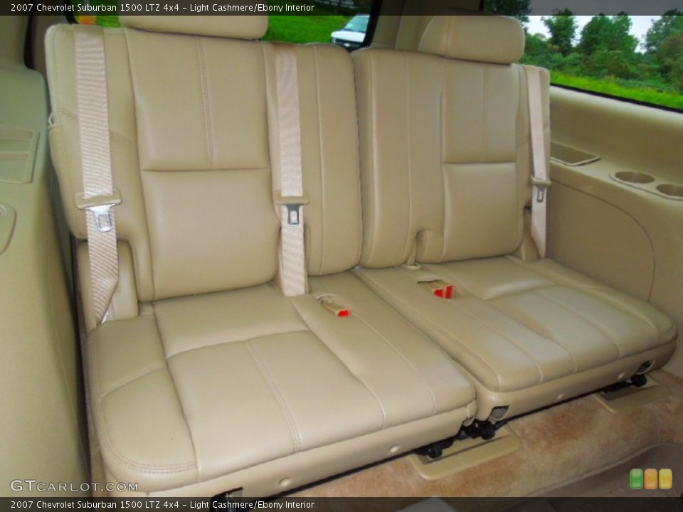 Light Cashmere/Ebony Interior Rear Seat for the 2007 Chevrolet Suburban 1500 LTZ 4x4 #71897847