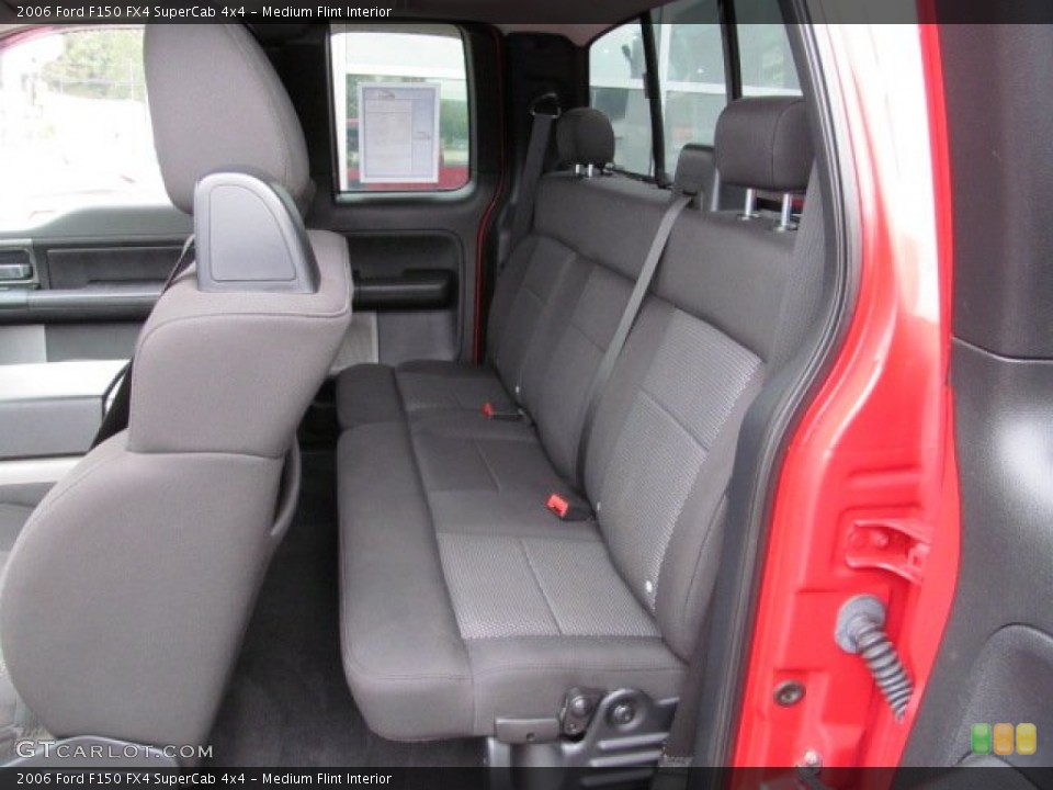 Medium Flint Interior Rear Seat for the 2006 Ford F150 FX4 SuperCab 4x4 #71897901
