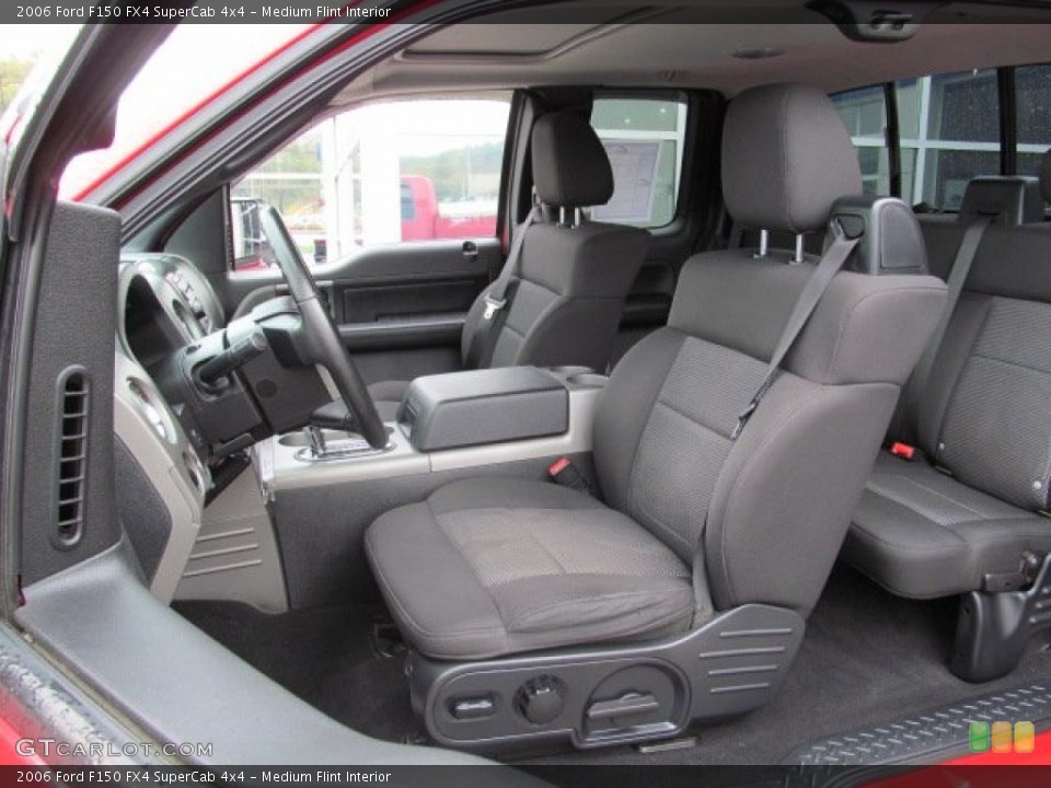 Medium Flint Interior Front Seat for the 2006 Ford F150 FX4 SuperCab 4x4 #71897918