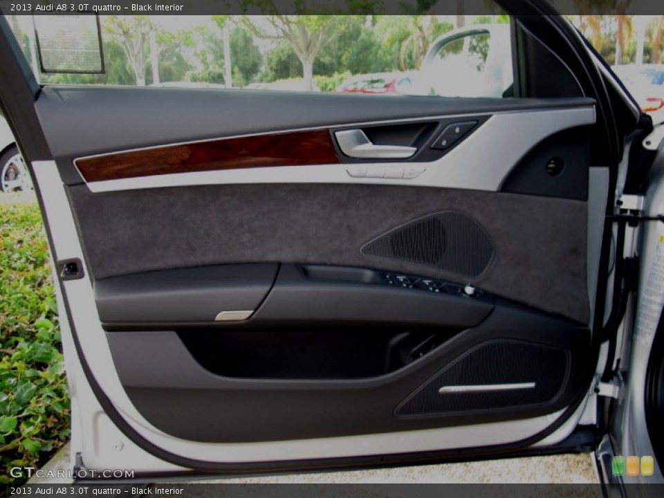 Black Interior Door Panel for the 2013 Audi A8 3.0T quattro #71898056