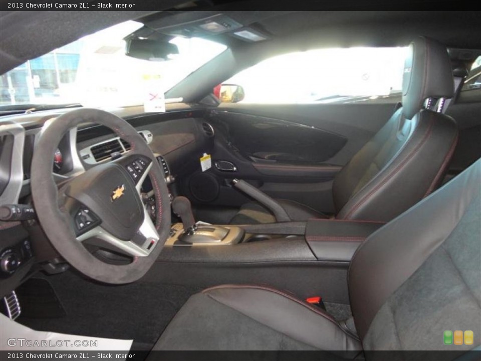 Black Interior Photo for the 2013 Chevrolet Camaro ZL1 #71898987