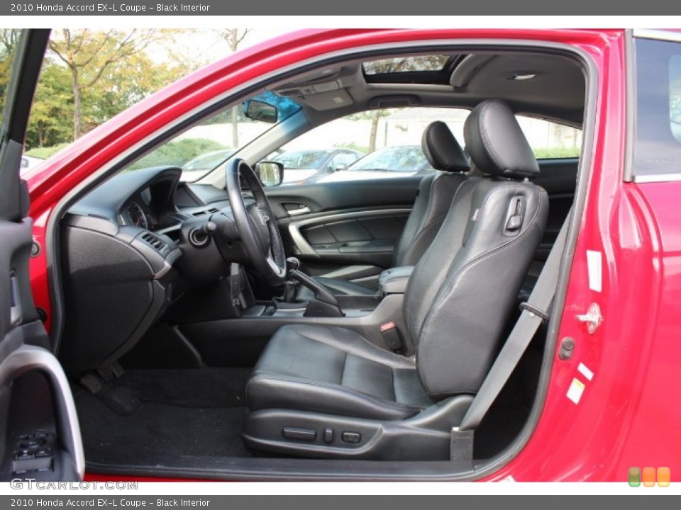 Black Interior Photo for the 2010 Honda Accord EX-L Coupe #71899453