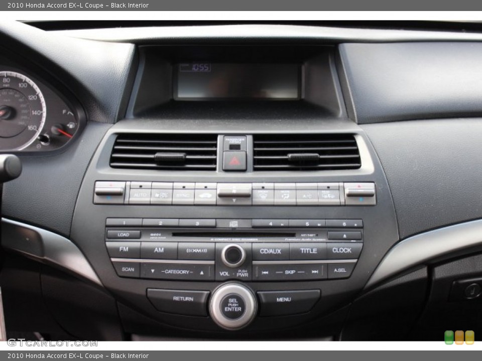 Black Interior Audio System for the 2010 Honda Accord EX-L Coupe #71899491