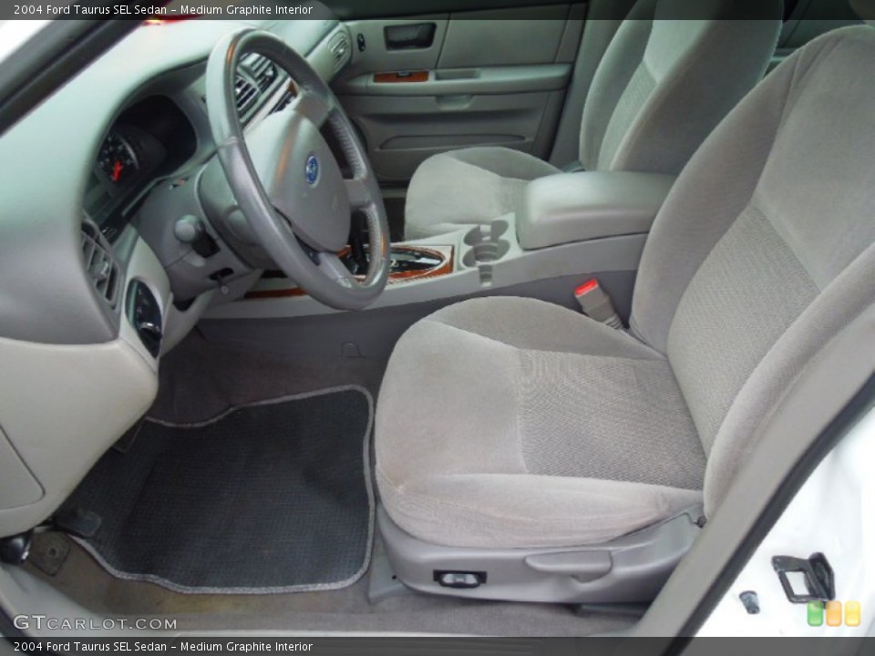 Medium Graphite Interior Front Seat for the 2004 Ford Taurus SEL Sedan #71900364