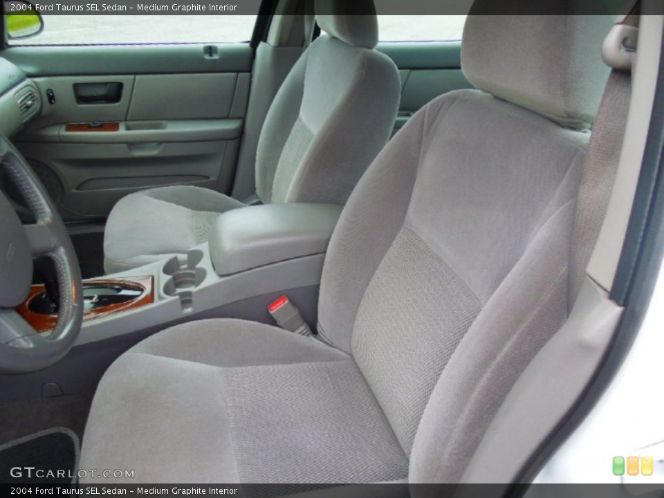 Medium Graphite Interior Front Seat for the 2004 Ford Taurus SEL Sedan #71900376