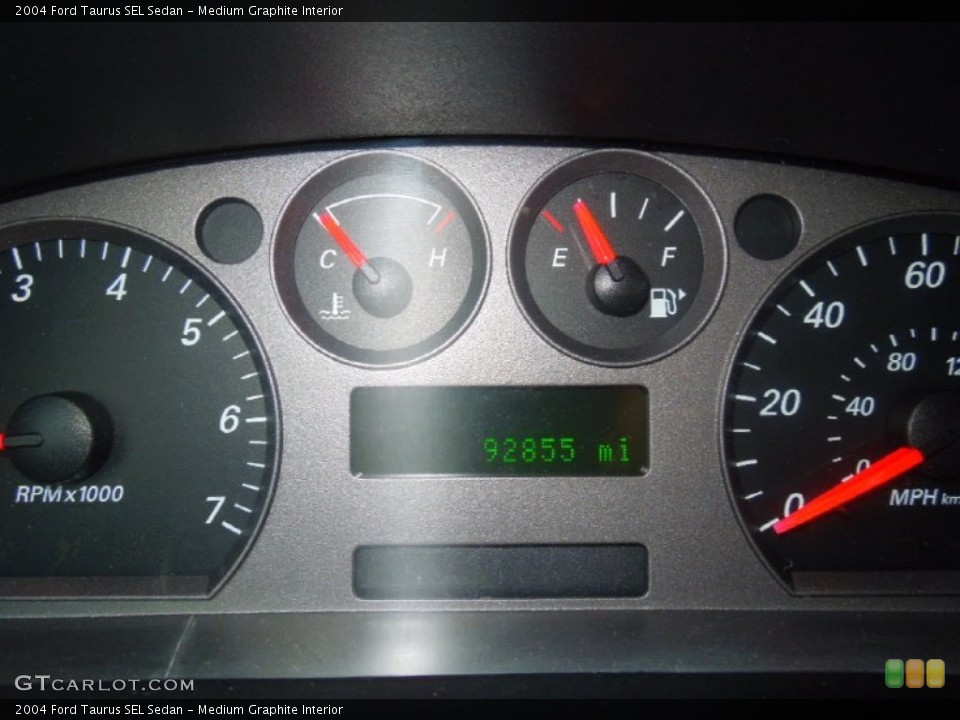 Medium Graphite Interior Gauges for the 2004 Ford Taurus SEL Sedan #71900499