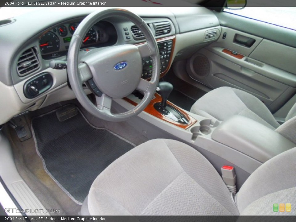 Medium Graphite Interior Prime Interior for the 2004 Ford Taurus SEL Sedan #71900724