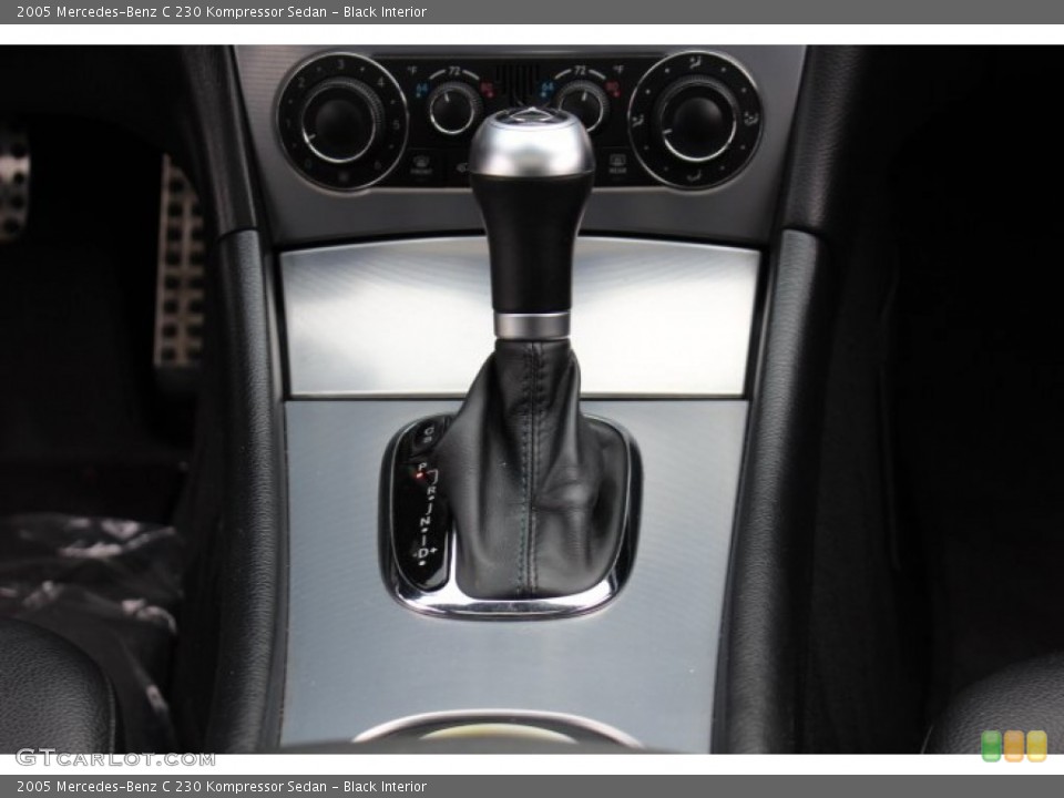 Black Interior Transmission for the 2005 Mercedes-Benz C 230 Kompressor Sedan #71906151