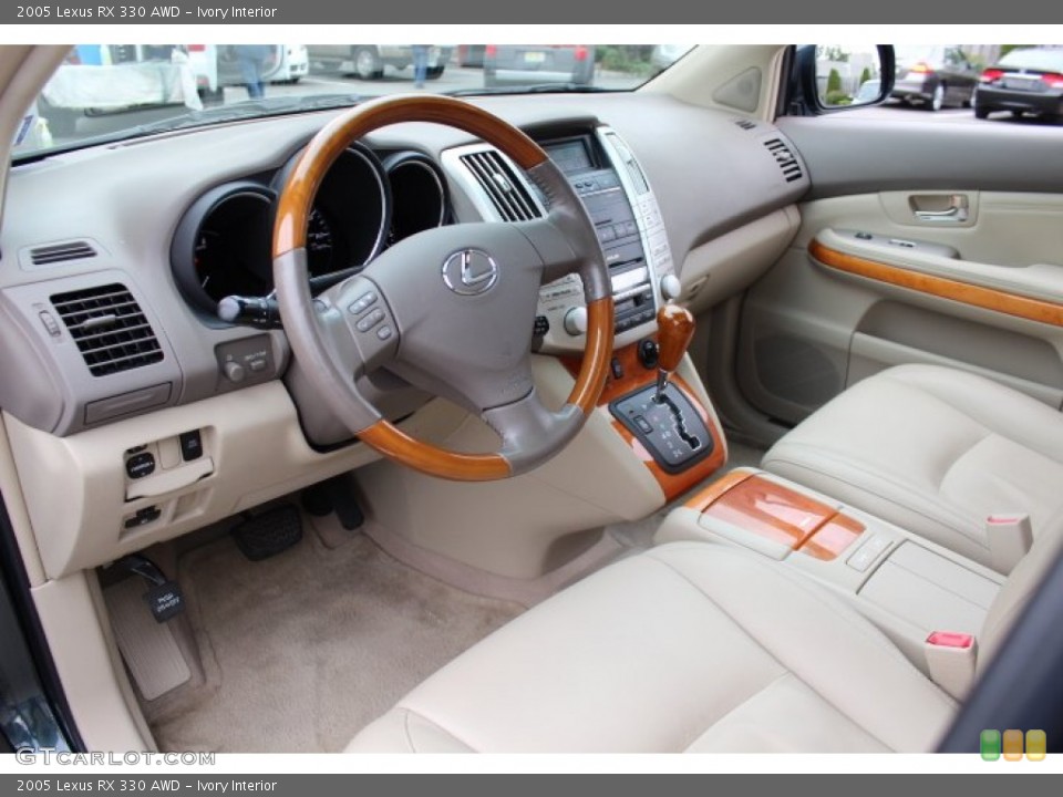 Ivory Interior Prime Interior for the 2005 Lexus RX 330 AWD #71906730