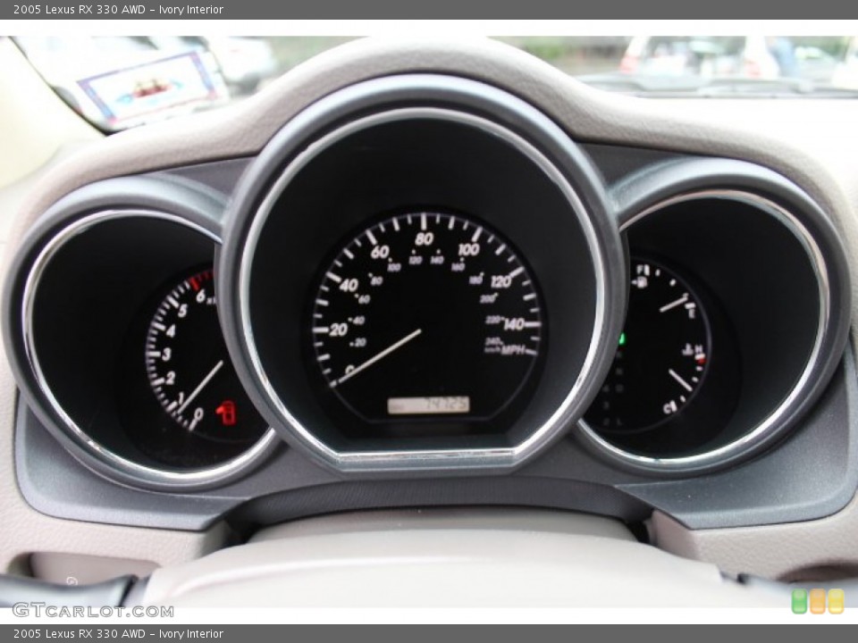 Ivory Interior Gauges for the 2005 Lexus RX 330 AWD #71906889
