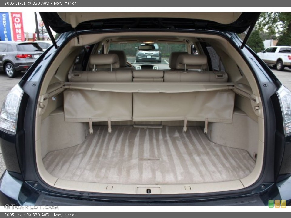 Ivory Interior Trunk for the 2005 Lexus RX 330 AWD #71906927