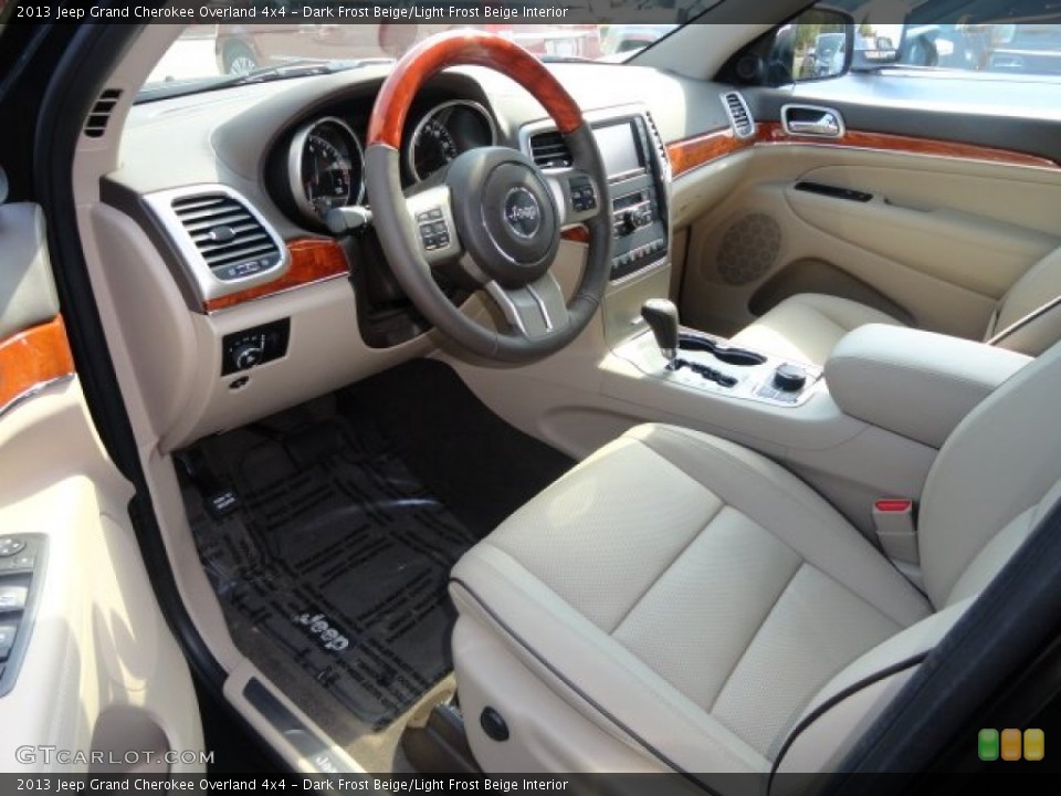 Dark Frost Beige/Light Frost Beige Interior Prime Interior for the 2013 Jeep Grand Cherokee Overland 4x4 #71908025