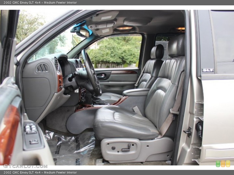 Medium Pewter Interior Front Seat for the 2002 GMC Envoy SLT 4x4 #71908092