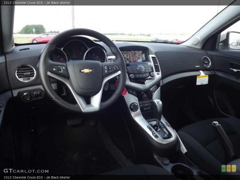 Jet Black Interior Dashboard for the 2013 Chevrolet Cruze ECO #71908725