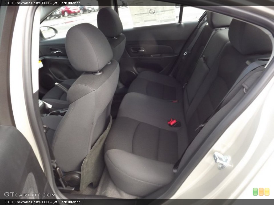 Jet Black Interior Rear Seat for the 2013 Chevrolet Cruze ECO #71908819