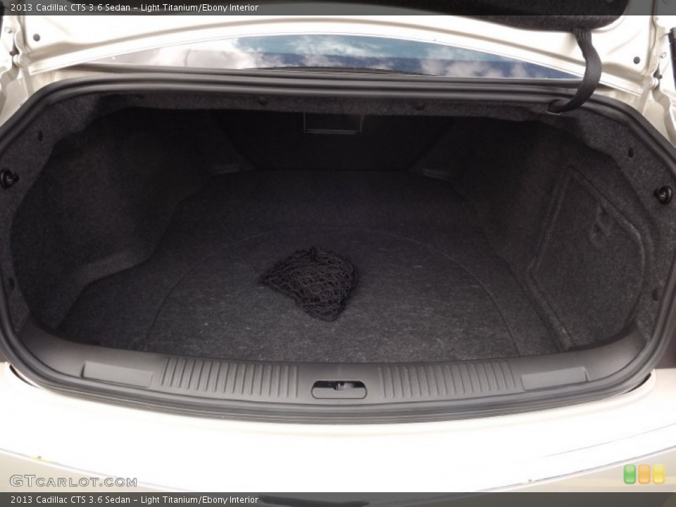 Light Titanium/Ebony Interior Trunk for the 2013 Cadillac CTS 3.6 Sedan #71909537