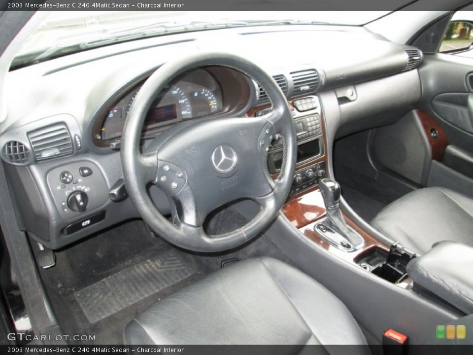 Charcoal Interior Photo for the 2003 Mercedes-Benz C 240 4Matic Sedan #71909634