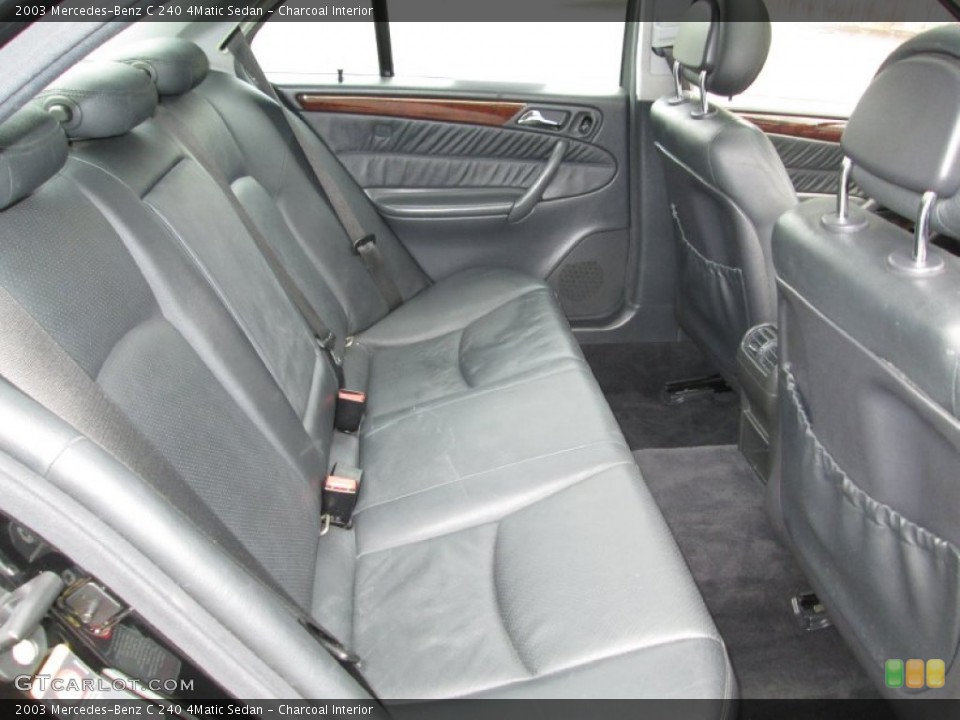 Charcoal Interior Photo for the 2003 Mercedes-Benz C 240 4Matic Sedan #71909682