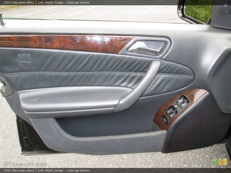 Charcoal Interior Door Panel for the 2003 Mercedes-Benz C 240 4Matic Sedan #71909808