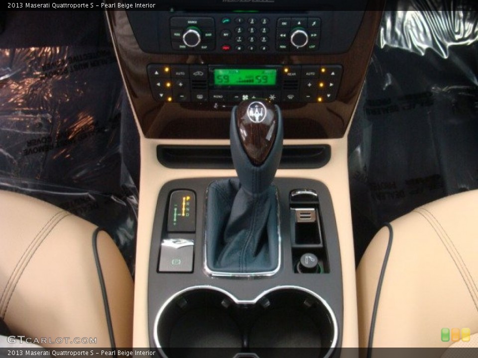 Pearl Beige Interior Transmission for the 2013 Maserati Quattroporte S #71910510