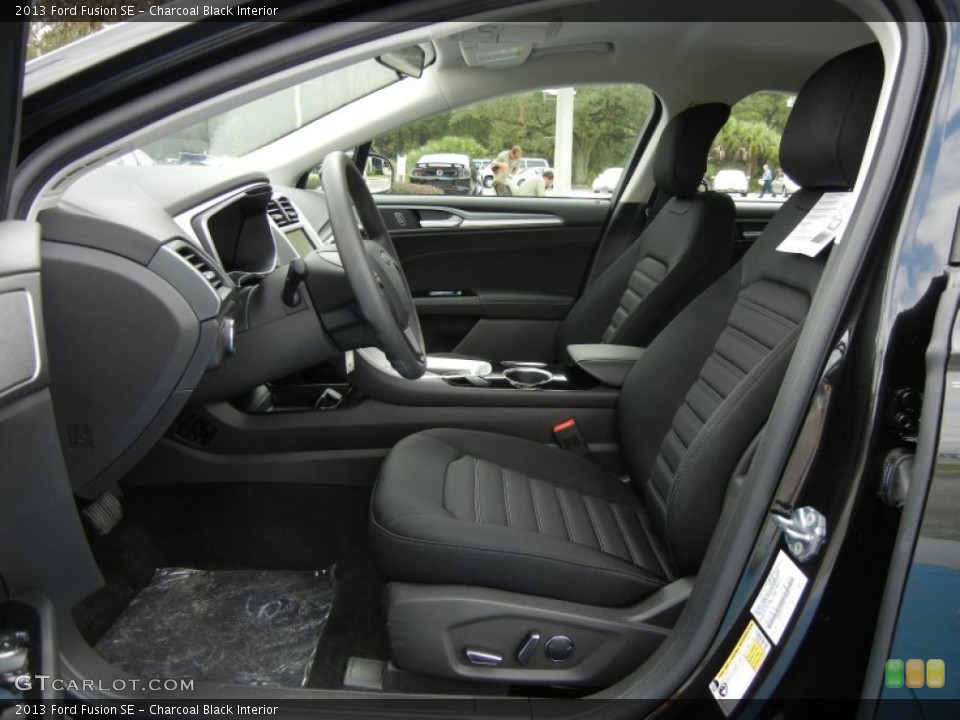 Charcoal Black Interior Front Seat for the 2013 Ford Fusion SE #71918307