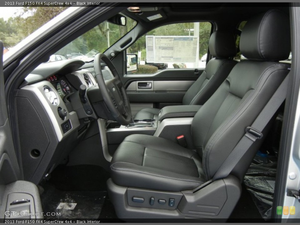 Black Interior Photo for the 2013 Ford F150 FX4 SuperCrew 4x4 #71919188