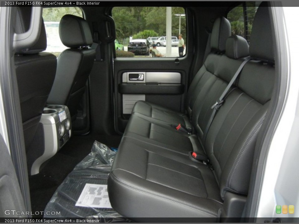 Black Interior Photo for the 2013 Ford F150 FX4 SuperCrew 4x4 #71919211