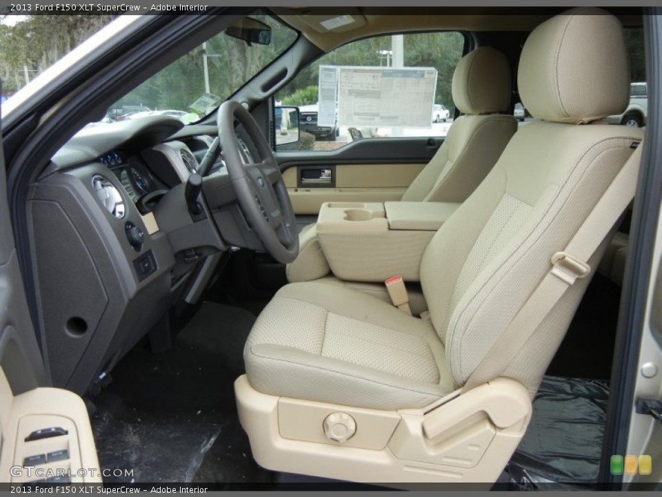 Adobe Interior Photo for the 2013 Ford F150 XLT SuperCrew #71919522