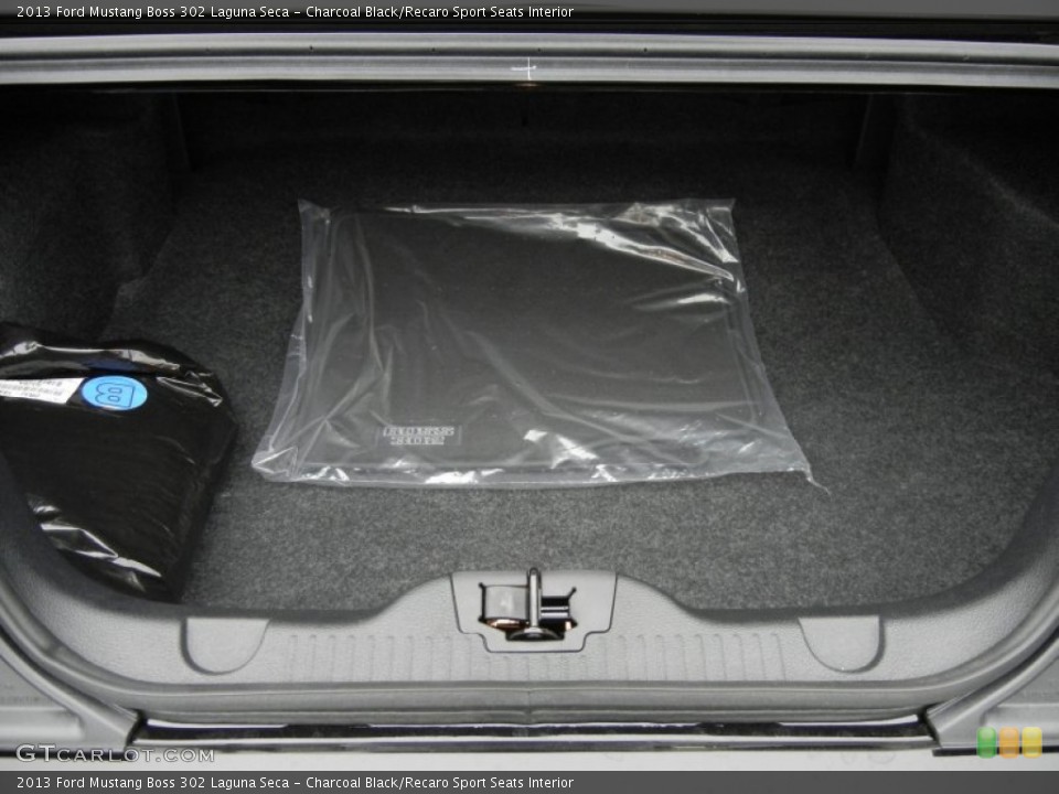 Charcoal Black/Recaro Sport Seats Interior Trunk for the 2013 Ford Mustang Boss 302 Laguna Seca #71920270