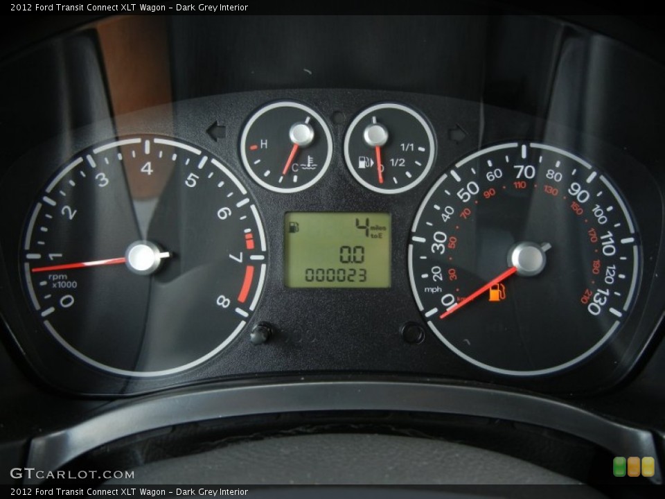 Dark Grey Interior Gauges for the 2012 Ford Transit Connect XLT Wagon #71920866