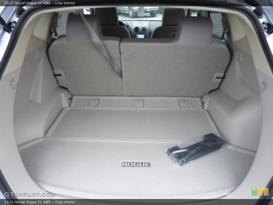 Gray Interior Trunk for the 2013 Nissan Rogue SV AWD #71921055