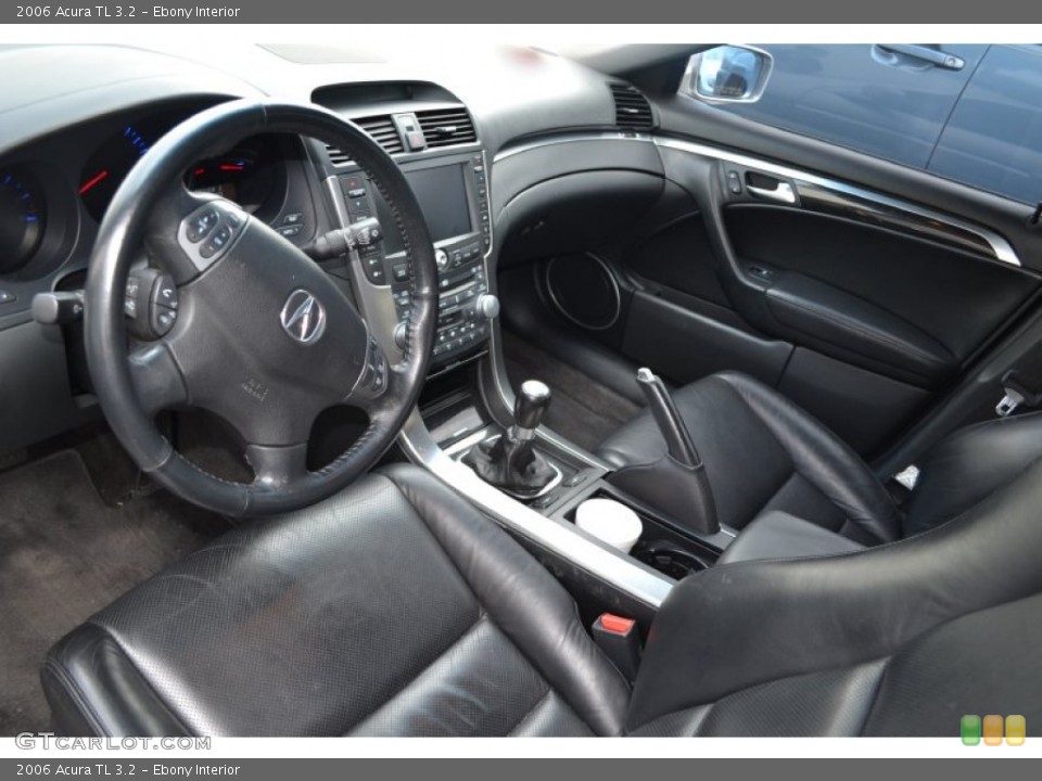 Ebony Interior Prime Interior For The 2006 Acura Tl 3 2