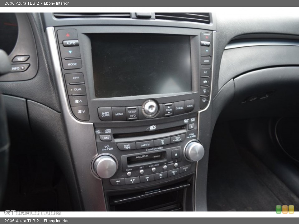 Ebony Interior Controls for the 2006 Acura TL 3.2 #71929491